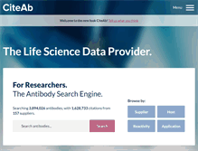 Tablet Screenshot of citeab.com